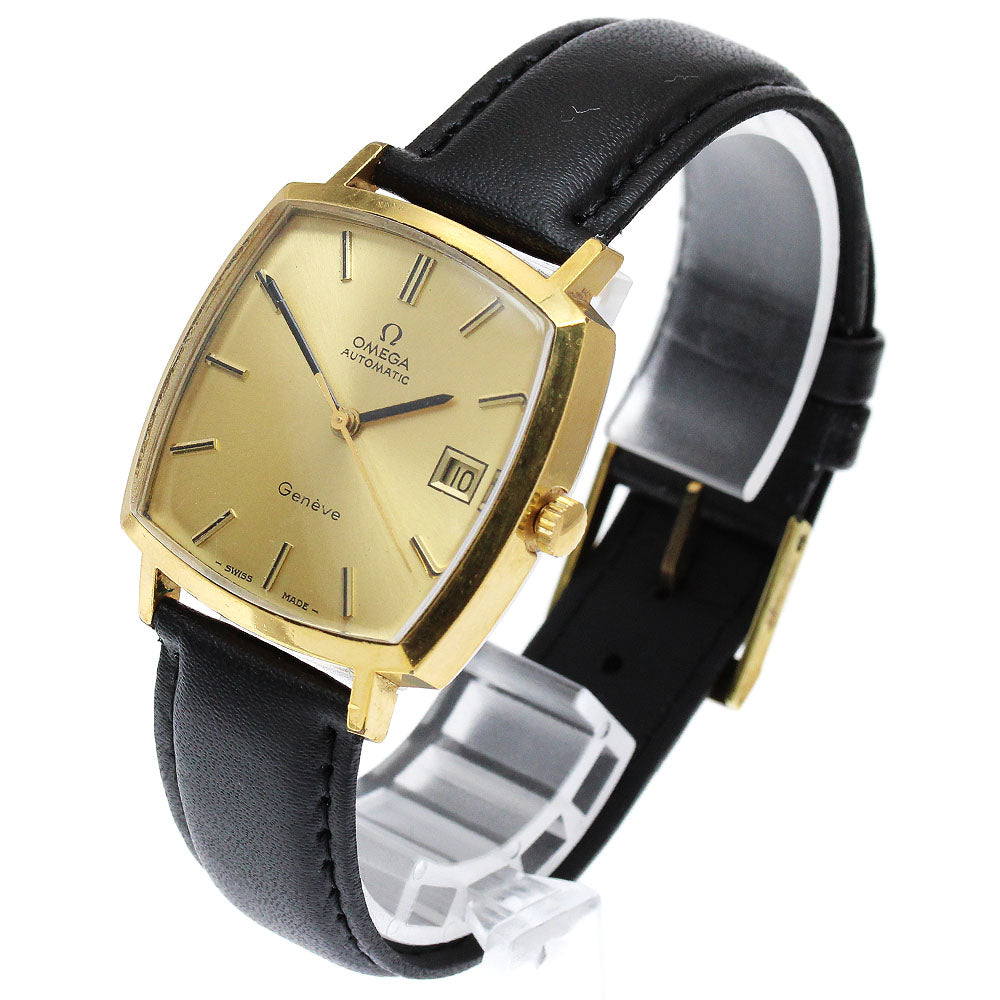 OMEGA Geneve 162.0042 Square Cal.1481 Date gold Dial Automatic Men's Watch_889833