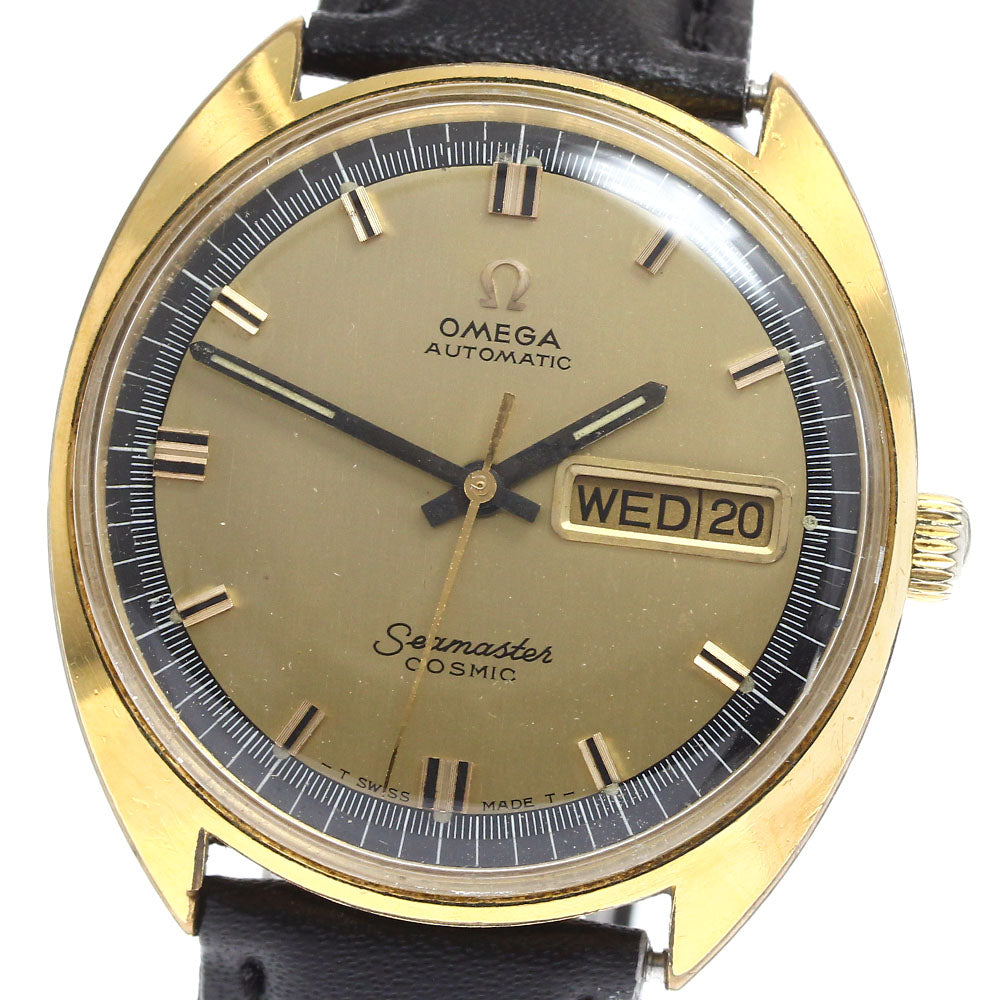 OMEGA Seamaster Cosmic 166036-T00L 107 Day date gold Dial Automatic Men's_889834