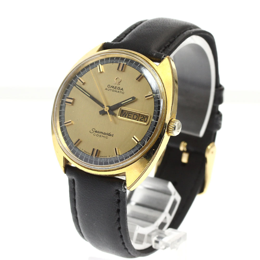 OMEGA Seamaster Cosmic 166036-T00L 107 Day date gold Dial Automatic Men's_889834