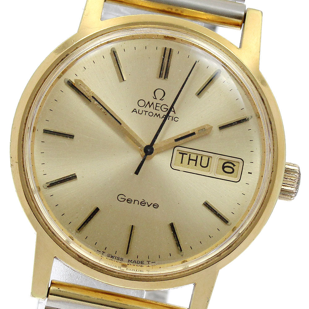 OMEGA Geneve 166.0117 Day date cal.1022 gold Dial Automatic Men's Watch_889863