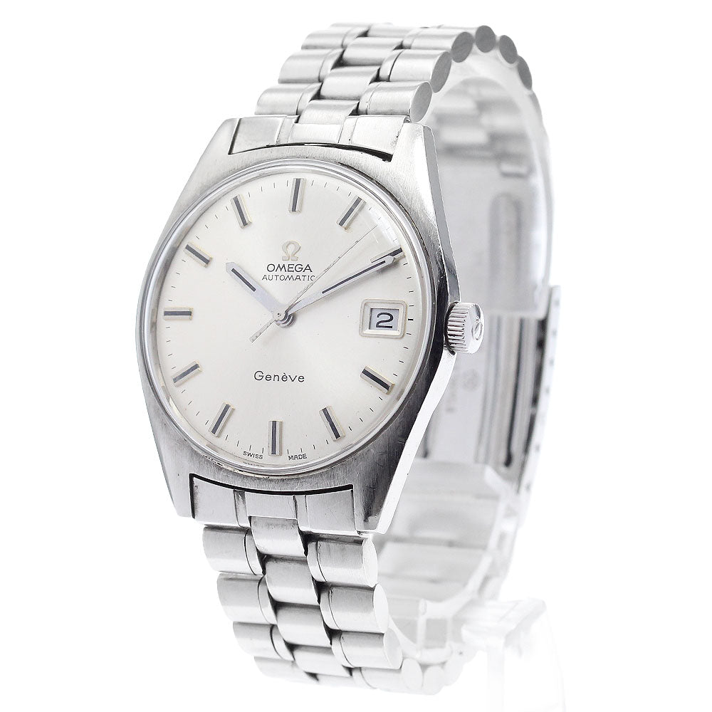 OMEGA Geneve 166.041 Date Cal.565 Silver Dial Automatic Men's Watch_889875