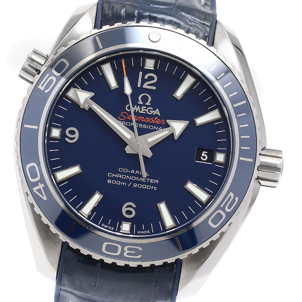 OMEGA Seamaster Planet Ocean 600 232.92.42.21.03.001 Date Navy Dial Automatic Men's Watch_890090