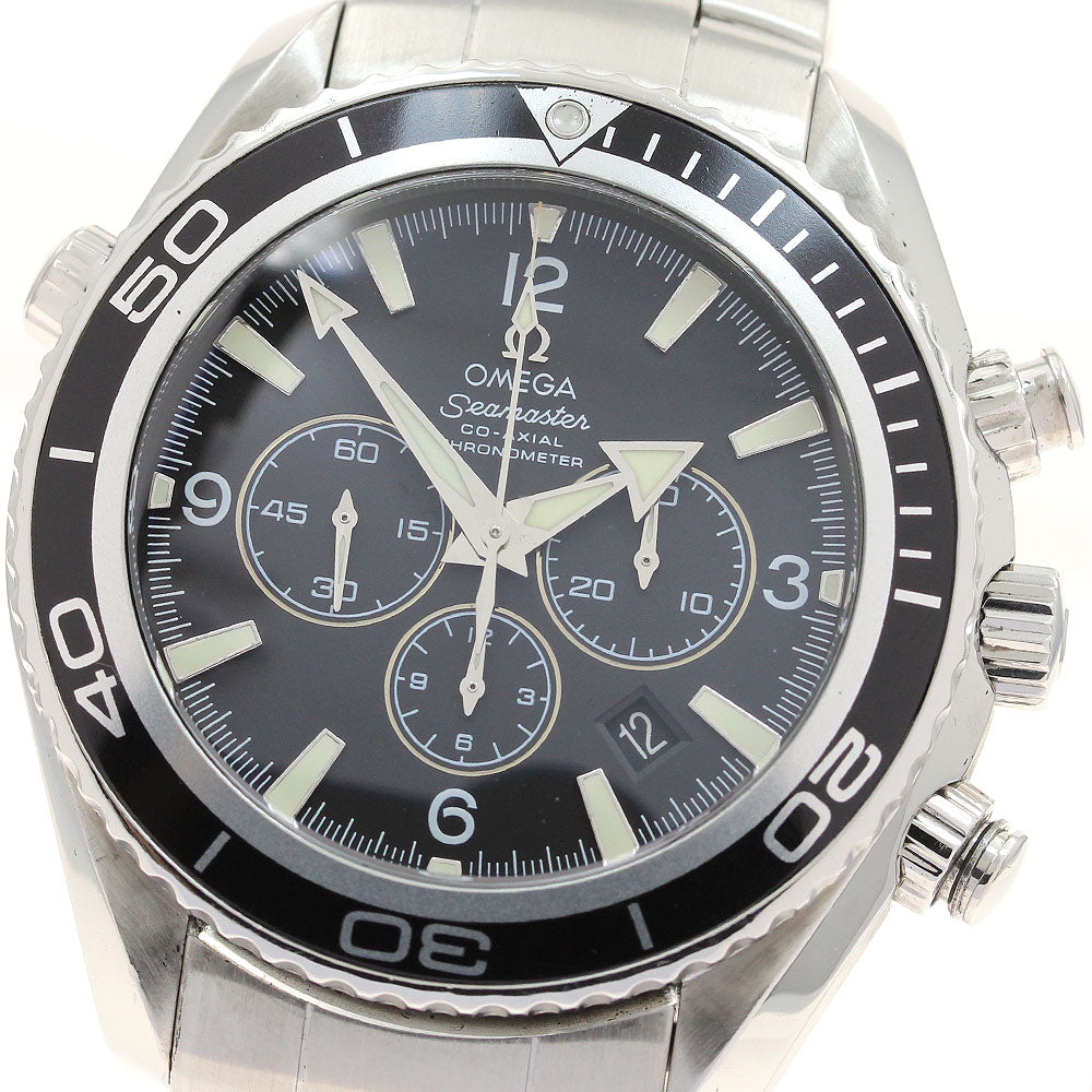 OMEGA Seamaster Planet Ocean 600M 2210.50 Date Chronograph AT Men's Watch_890095
