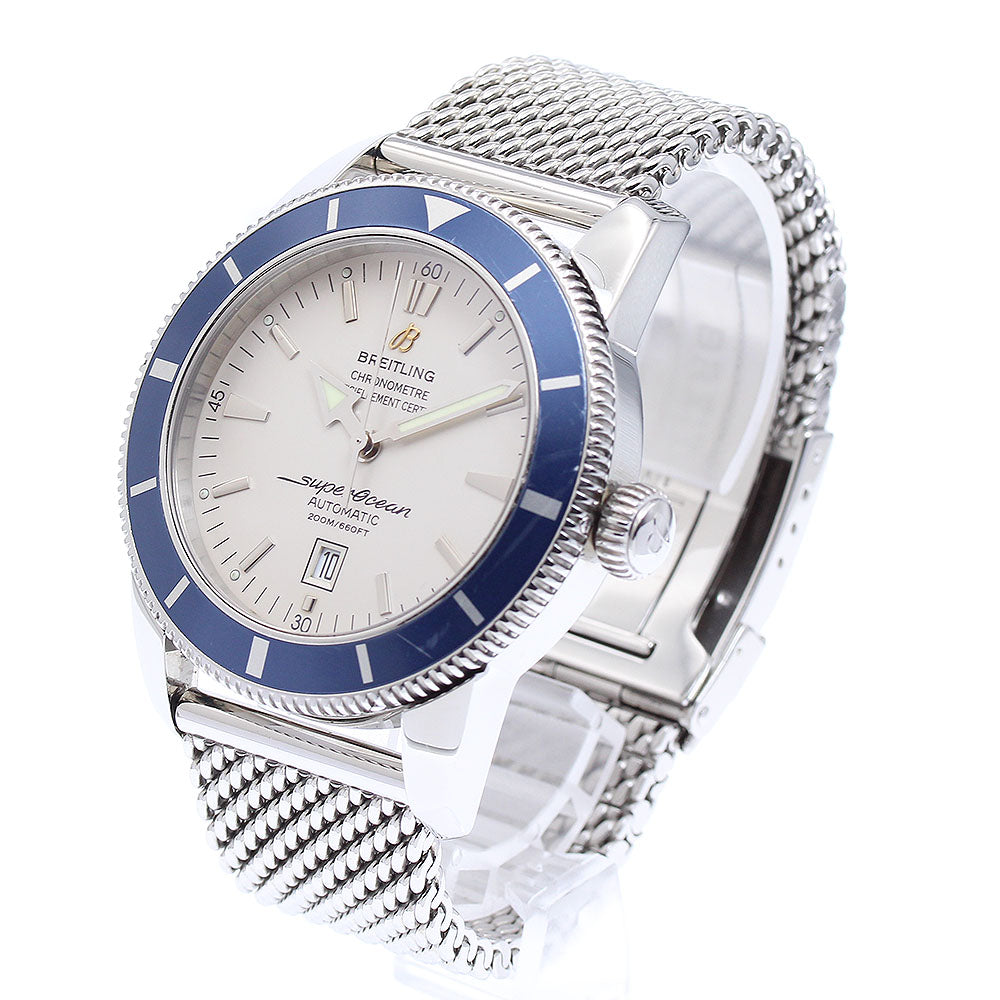 BREITLING Superocean Heritage46 A17320 Date Silver Dial Automatic Men's_890096
