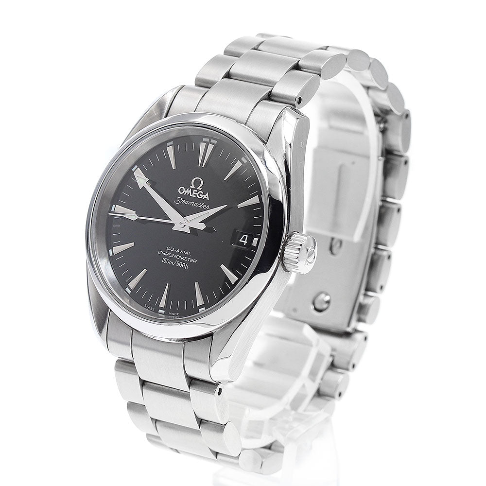 OMEGA Seamaster Aqua Terra 2504.50 Date Black Dial Automatic Boy's Watch_890121