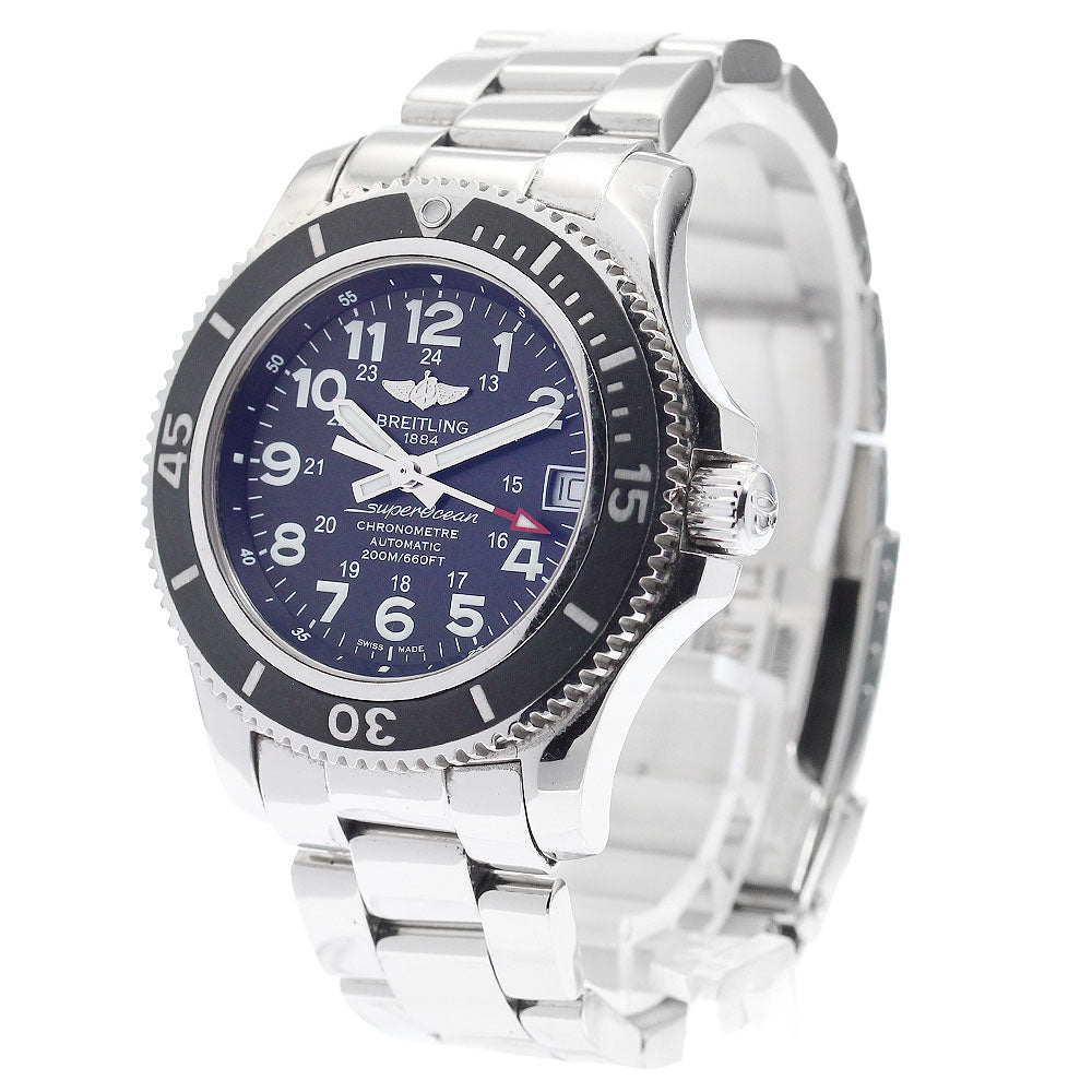 BREITLING Super Ocean 2 36 A17312 Date black Dial Automatic Ladies Watch_890122