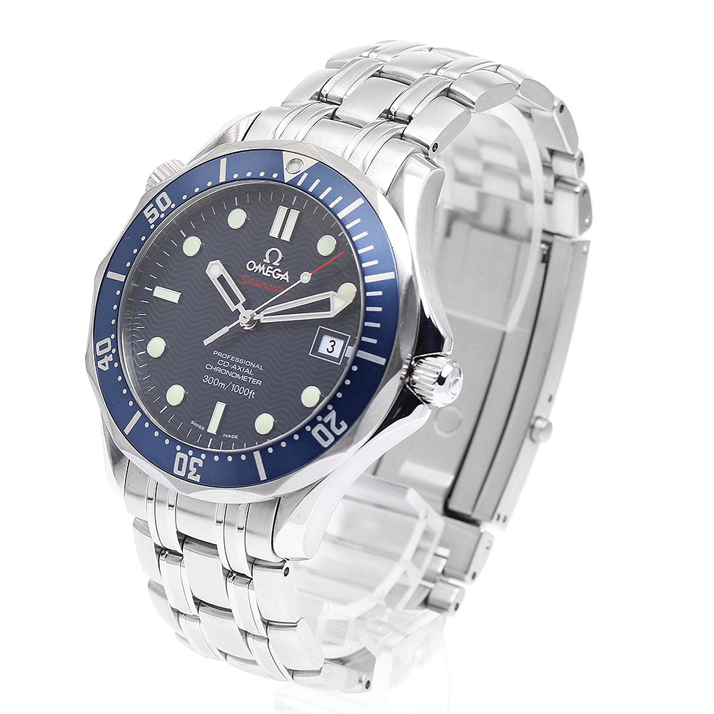 OMEGA Seamaster300 2220.80 Co-Axial Date Navy Dial Automatic Men's Watch_890165