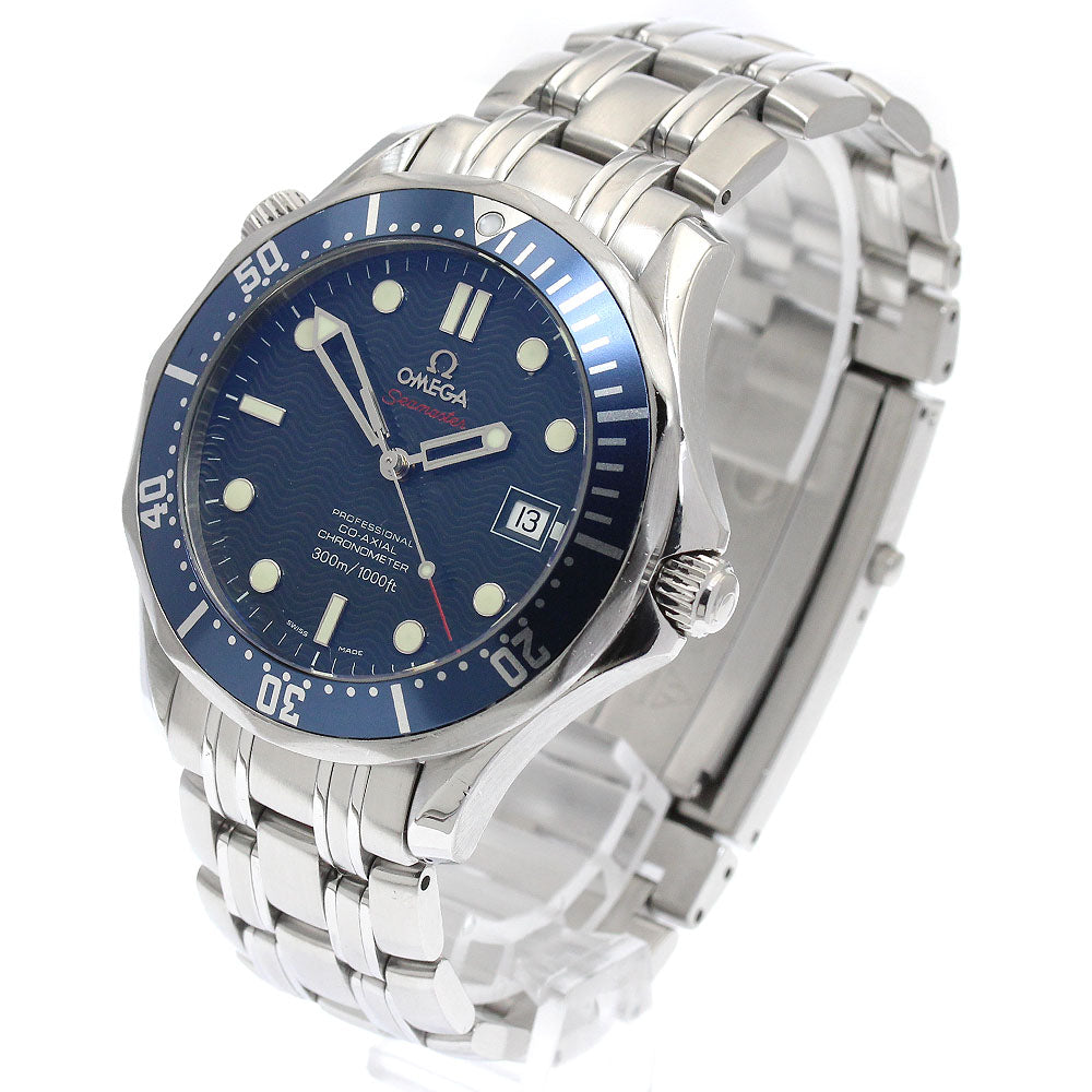 OMEGA Seamaster300 2220.80 Co-Axial Date Navy Dial Automatic Men's Watch_890187