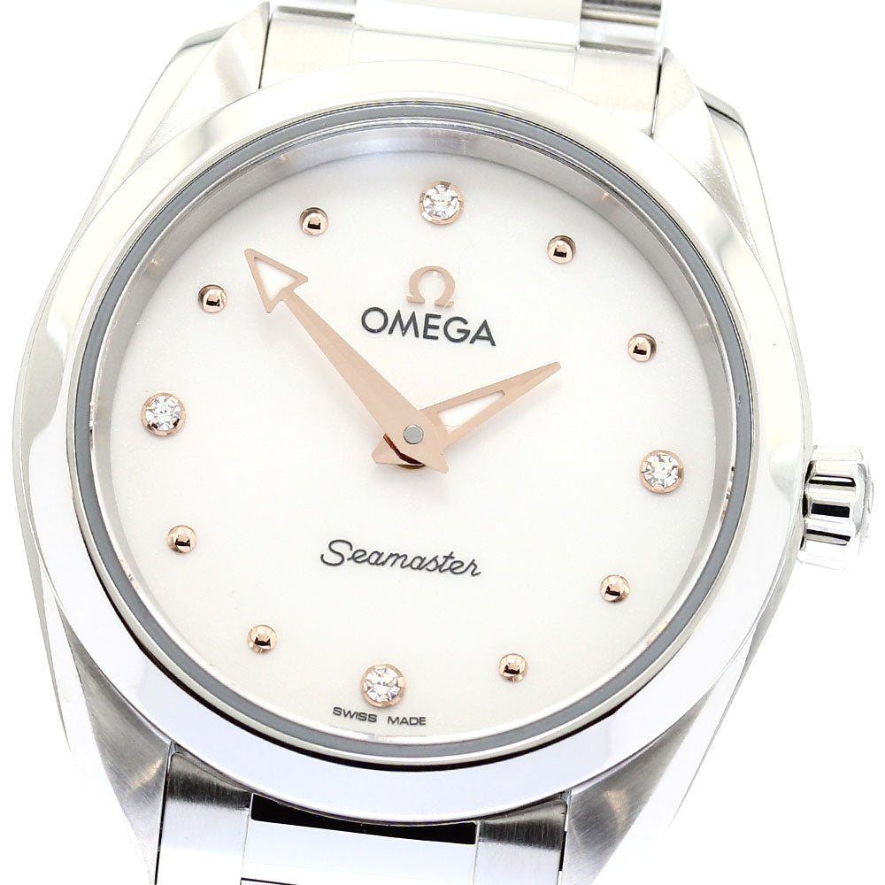 OMEGA Seamaster Aqua Terra 220.10.28.60.54.001 4P diamond Quartz Ladies_890194