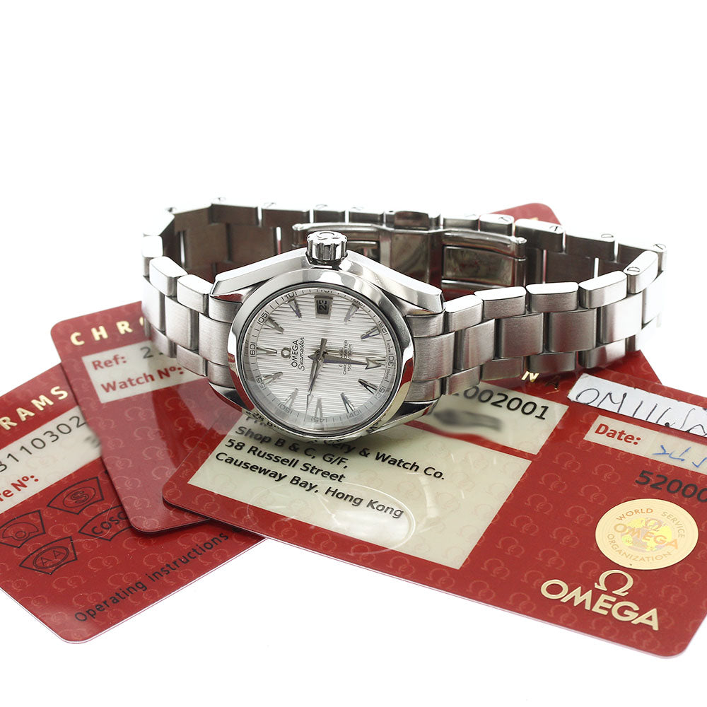 OMEGA Seamaster Aqua Terra 231.10.30.20.02.001 Silver Dial AT Ladies_890195