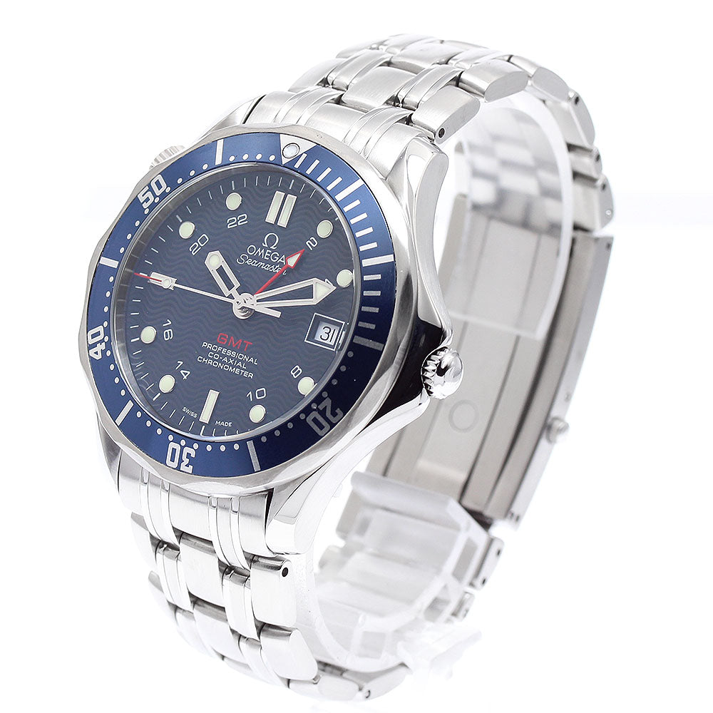 OMEGA Seamaster Pro Divers 300M 2535.80 GMT Navy Dial Automatic Men's_890204