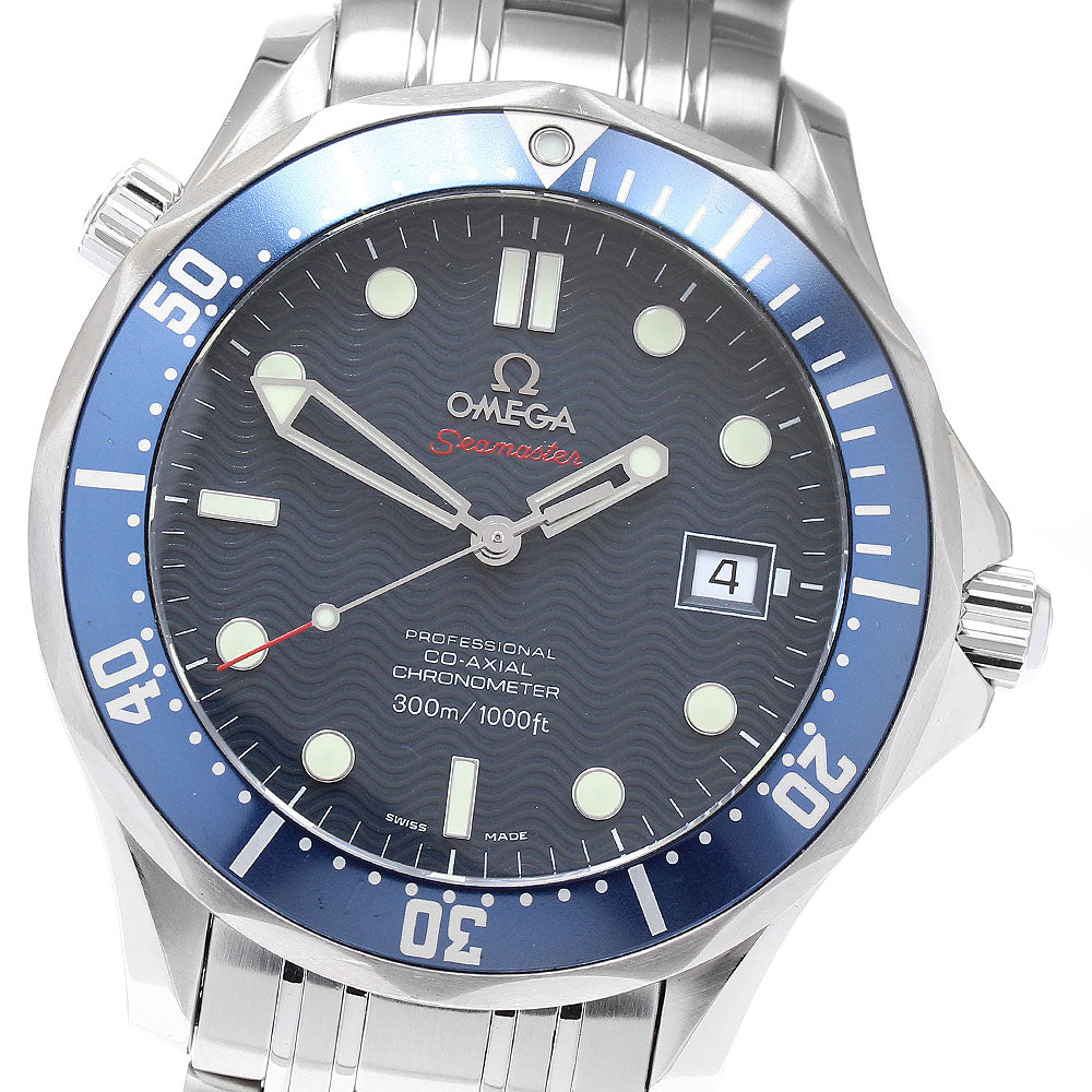 OMEGA Seamaster diver 300 2220.80 Date Navy Dial Automatic Men's Watch_890206