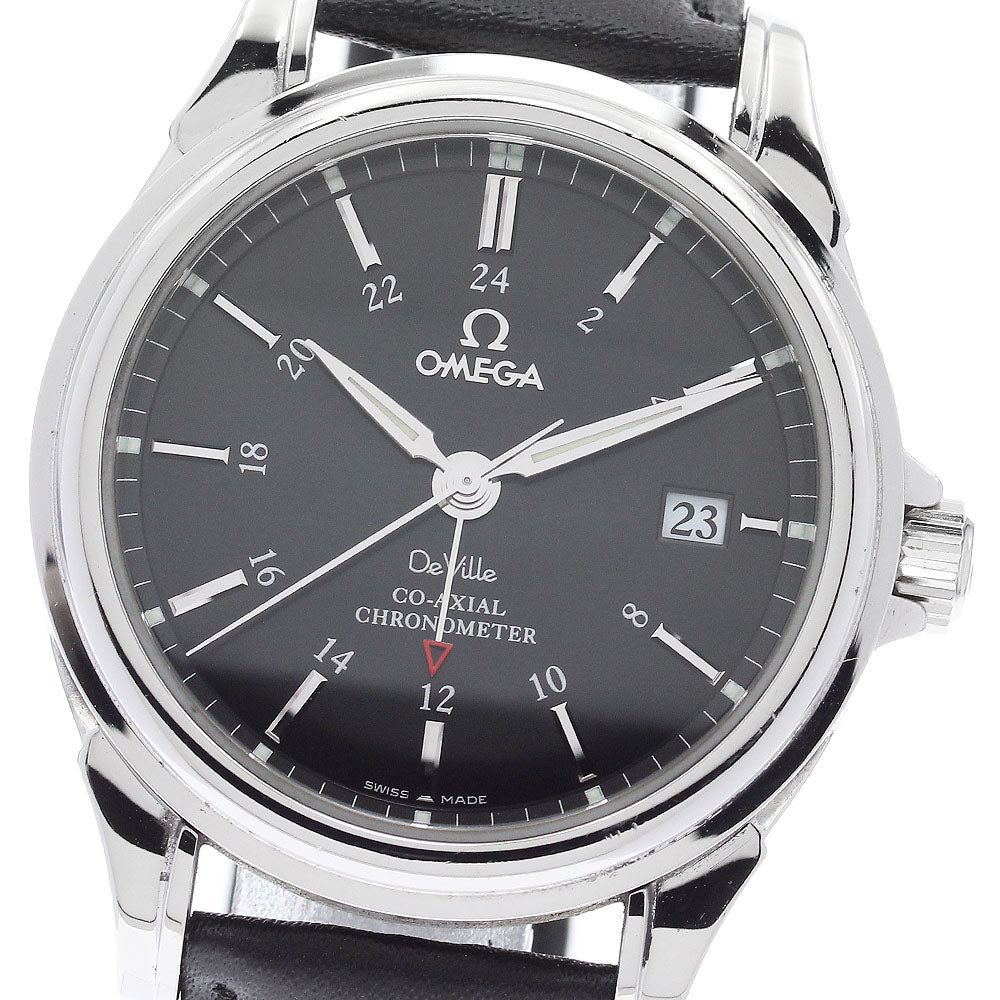 OMEGA De Ville 4833.51.31 GMT Co-Axial Automatic Men's Watch_890276