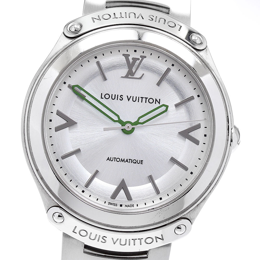 LOUIS VUITTON Fifty five Q6G20 Silver Dial Automatic Men's Watch_890279