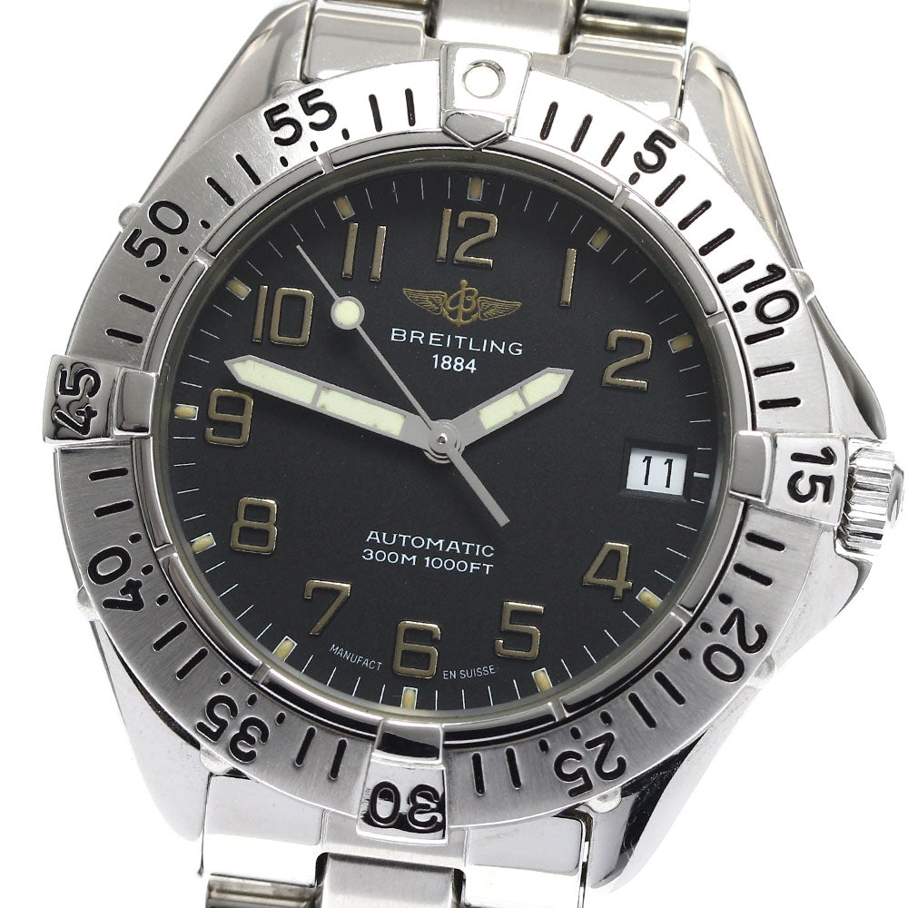 BREITLING Colt Ocean A17035 Date black Dial Automatic Men's Watch_890287