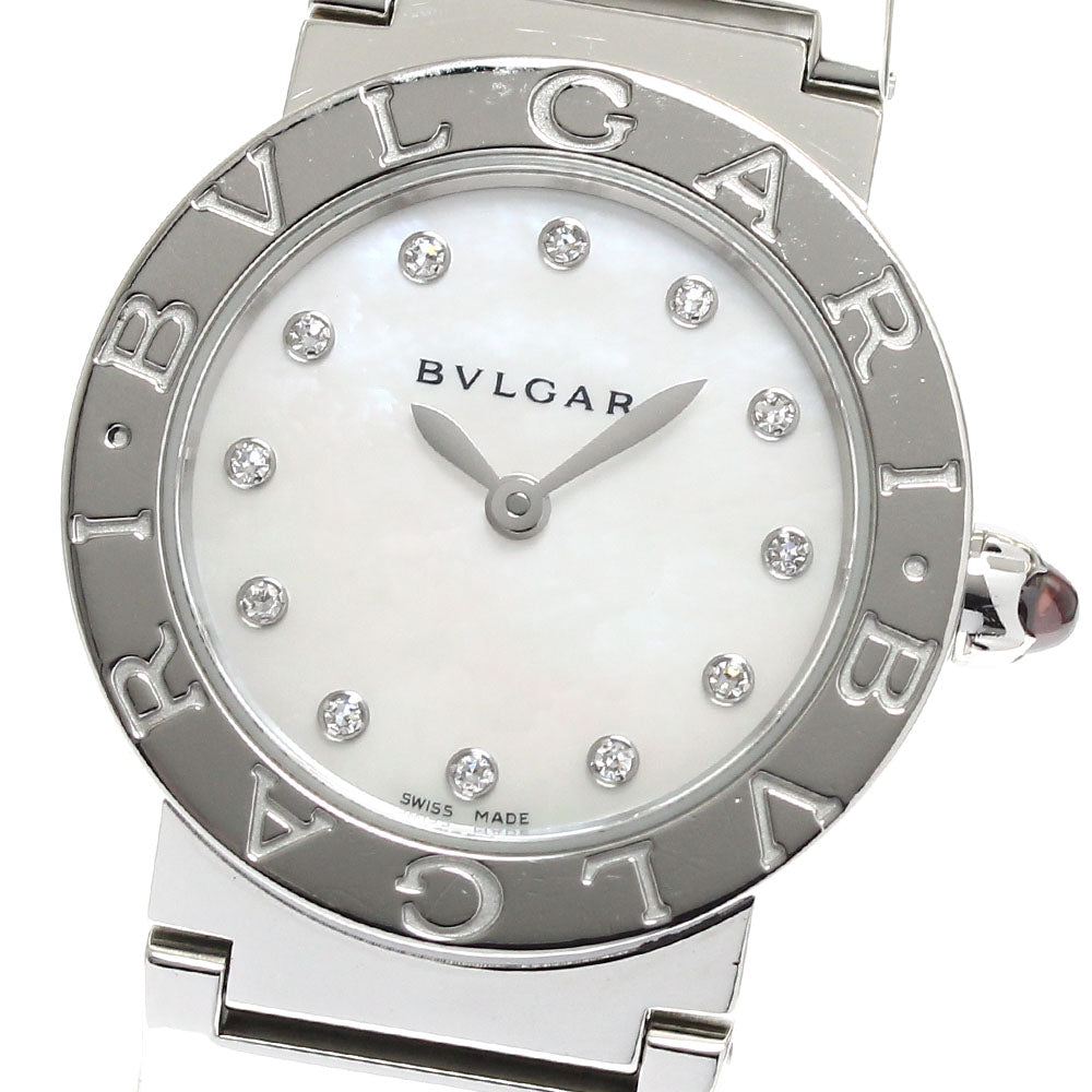 BVLGARI BVLGARIBVLGARI BBL26S Date shell dial White shell Dial Quartz Ladies Watch_890289