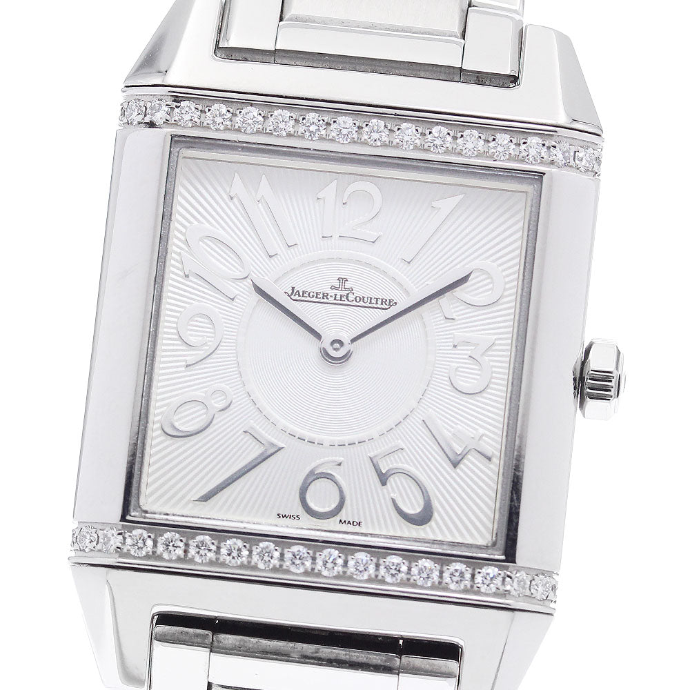 JAEGER-LECOULTRE Reverso Squadra 234.8.47 Diamond Bezel Quartz Ladies_890295