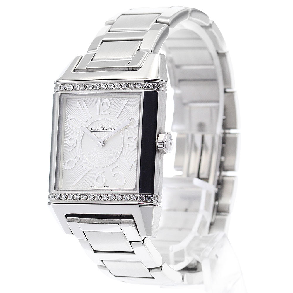 JAEGER-LECOULTRE Reverso Squadra 234.8.47 Diamond Bezel Quartz Ladies_890295