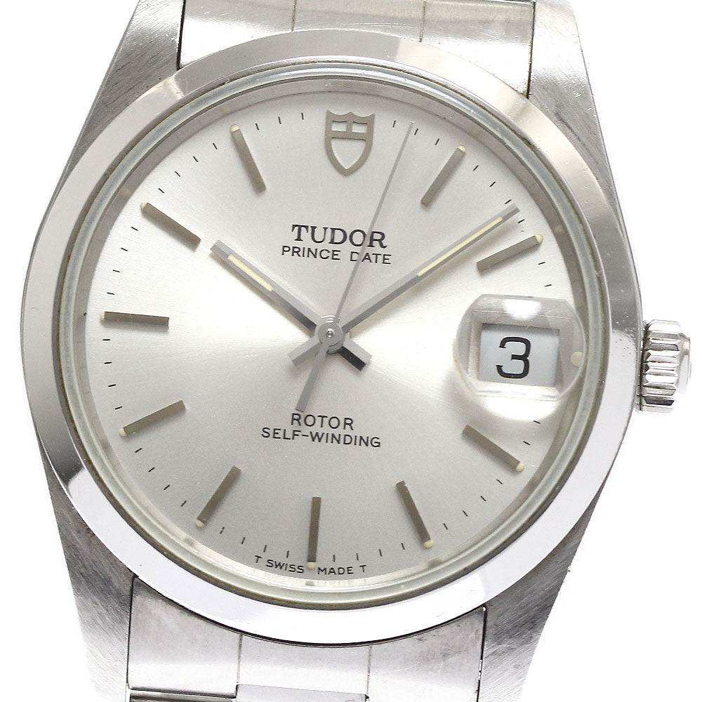 TUDOR Prince Date 74000 Cal.2824-2 Silver Dial Automatic Men's Watch_890307