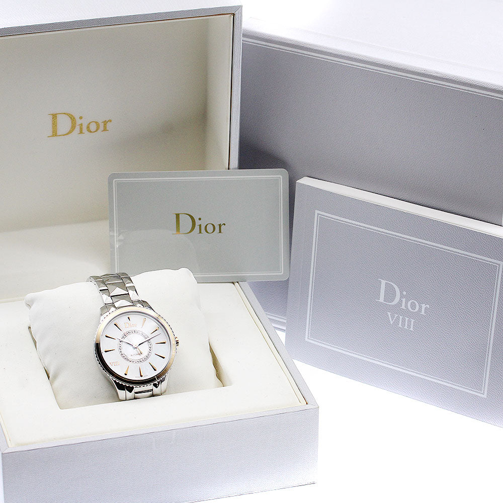 Christian Dior Uit Montagne CD153510 18K Yellow Gold White shell Dial Automatic Ladies Watch_890320