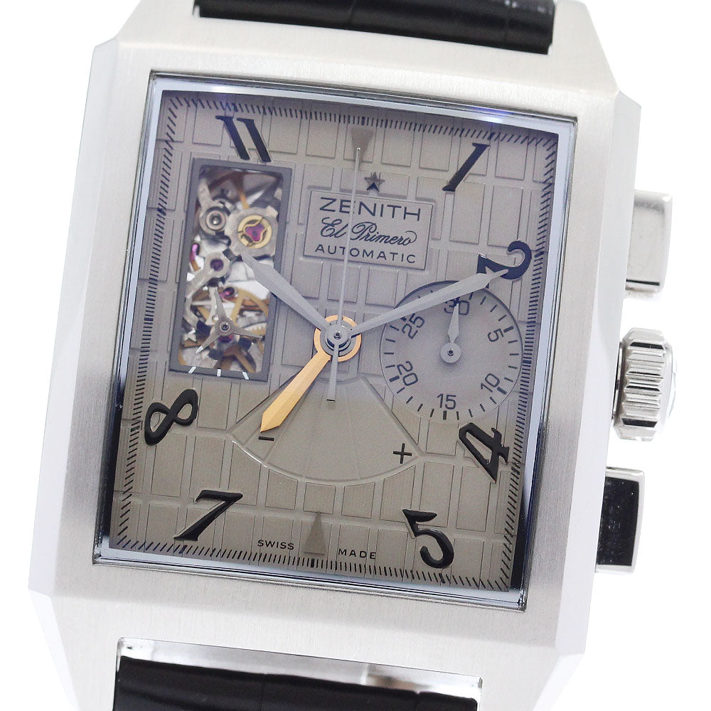 ZENITH Port Royale Open 03.0540.4021 Chronograph gray Dial Automatic Men's Watch_890335