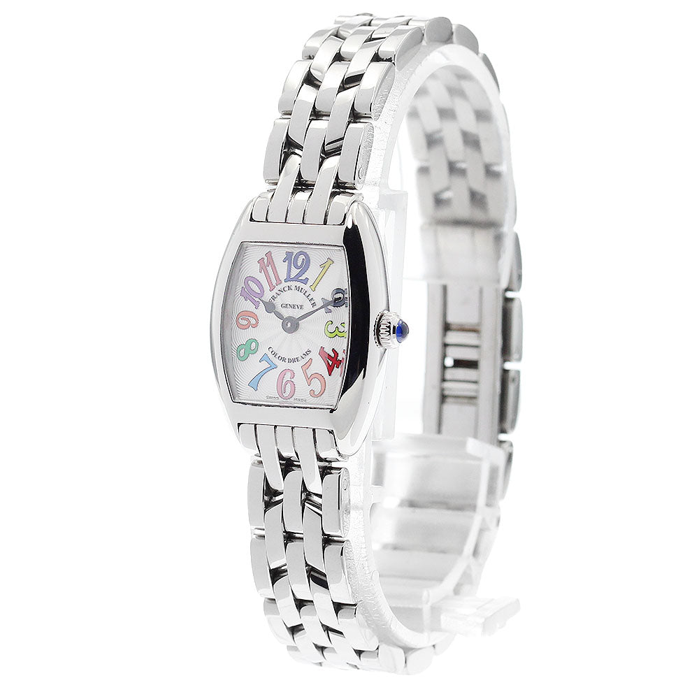 FRANCK MULLER Tonneau Carbex Petit Color Dream 2502QZCOLDRM Quartz Ladies_890343