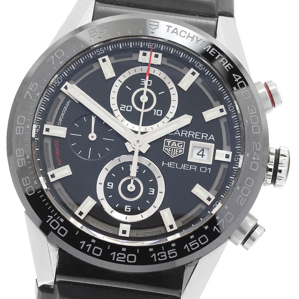 TAG HEUER Carrera Caliber Heuer 01 CAR201Z Chronograph Automatic Men's_890344