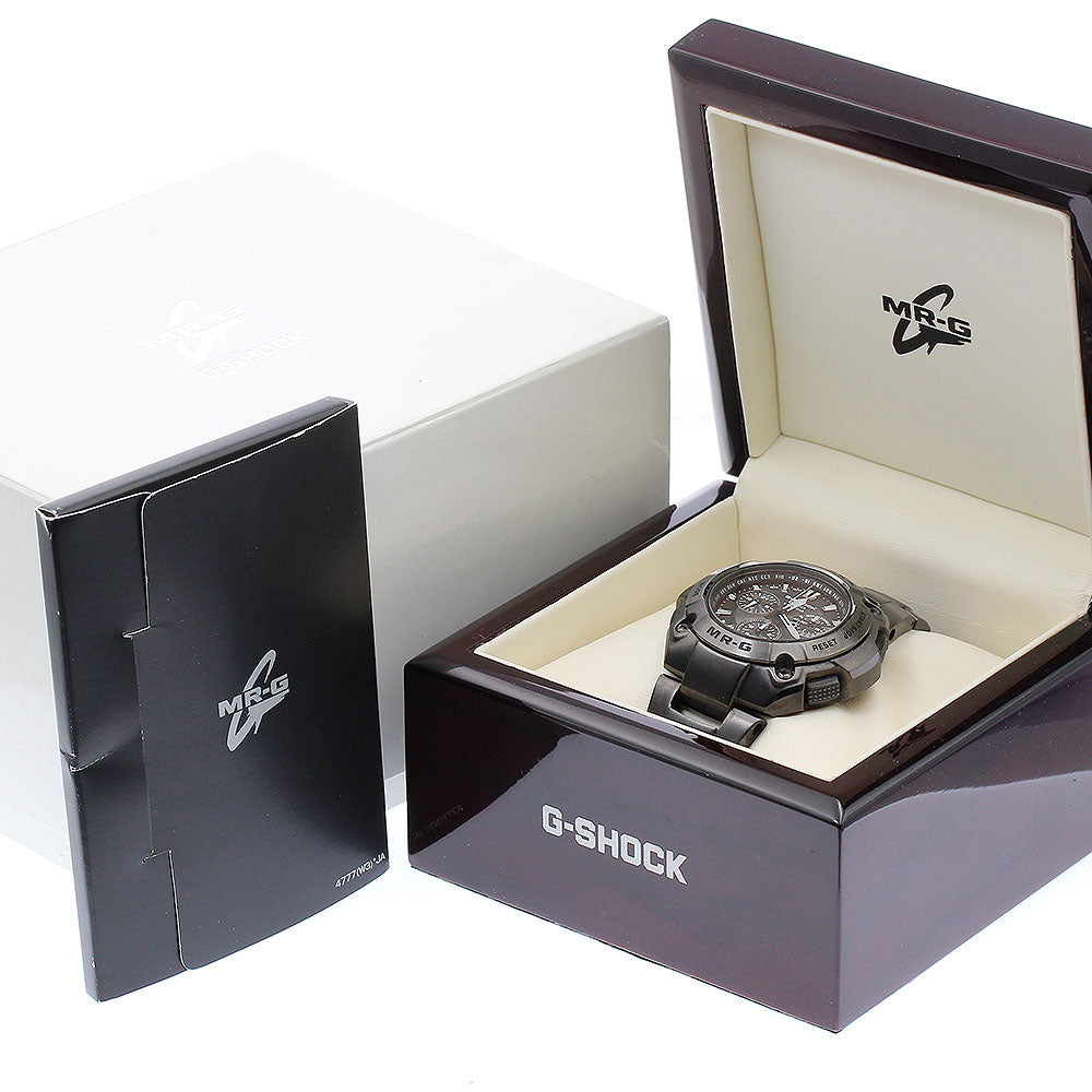 CASIO G shock MRG-7500BJ black Dial Solar Powered Radio Men's Watch_890363