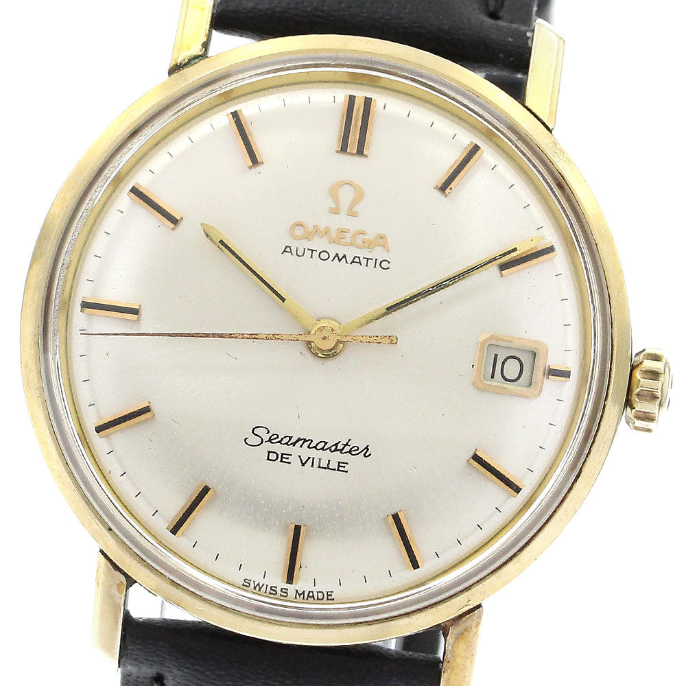 OMEGA Seamaster De Ville Date vintage gold Dial Automatic Men's Watch_890367