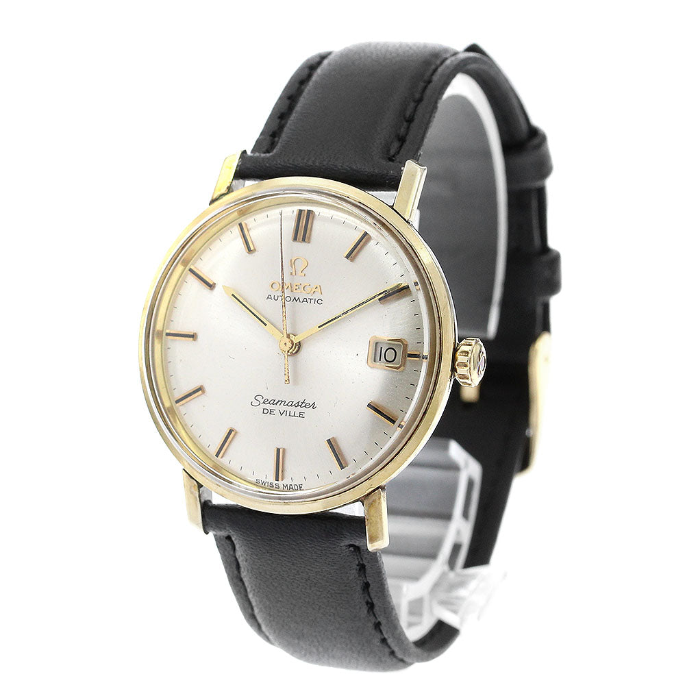 OMEGA Seamaster De Ville Date vintage gold Dial Automatic Men's Watch_890367