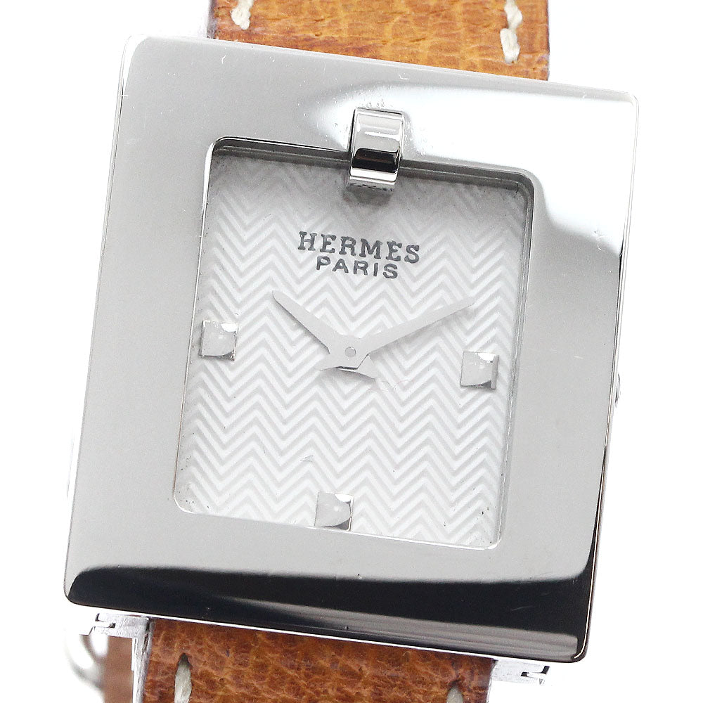 HERMES Belt watch BE1.210 white Dial Quartz Ladies Watch_890396