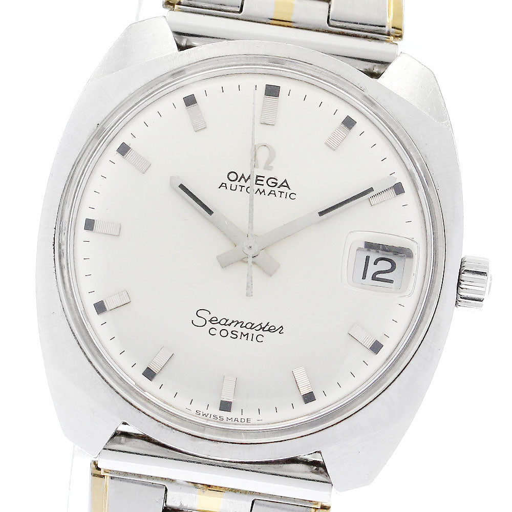 OMEGA Seamaster Cosmic Date Silver Dial Automatic Men's Watch_890407