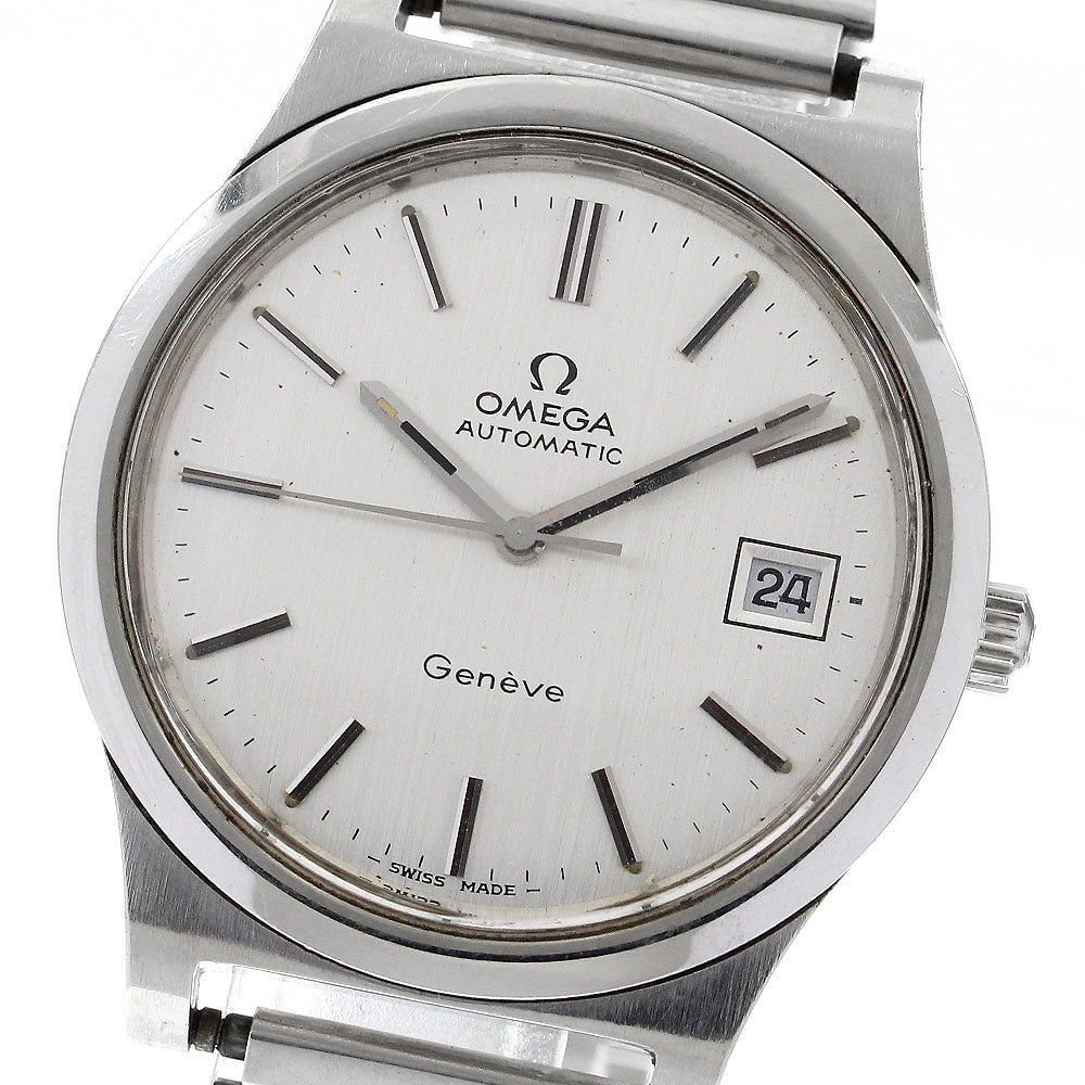OMEGA Geneve 166.0168 Date Cal.1012 Silver Dial Automatic Men's Watch_890410