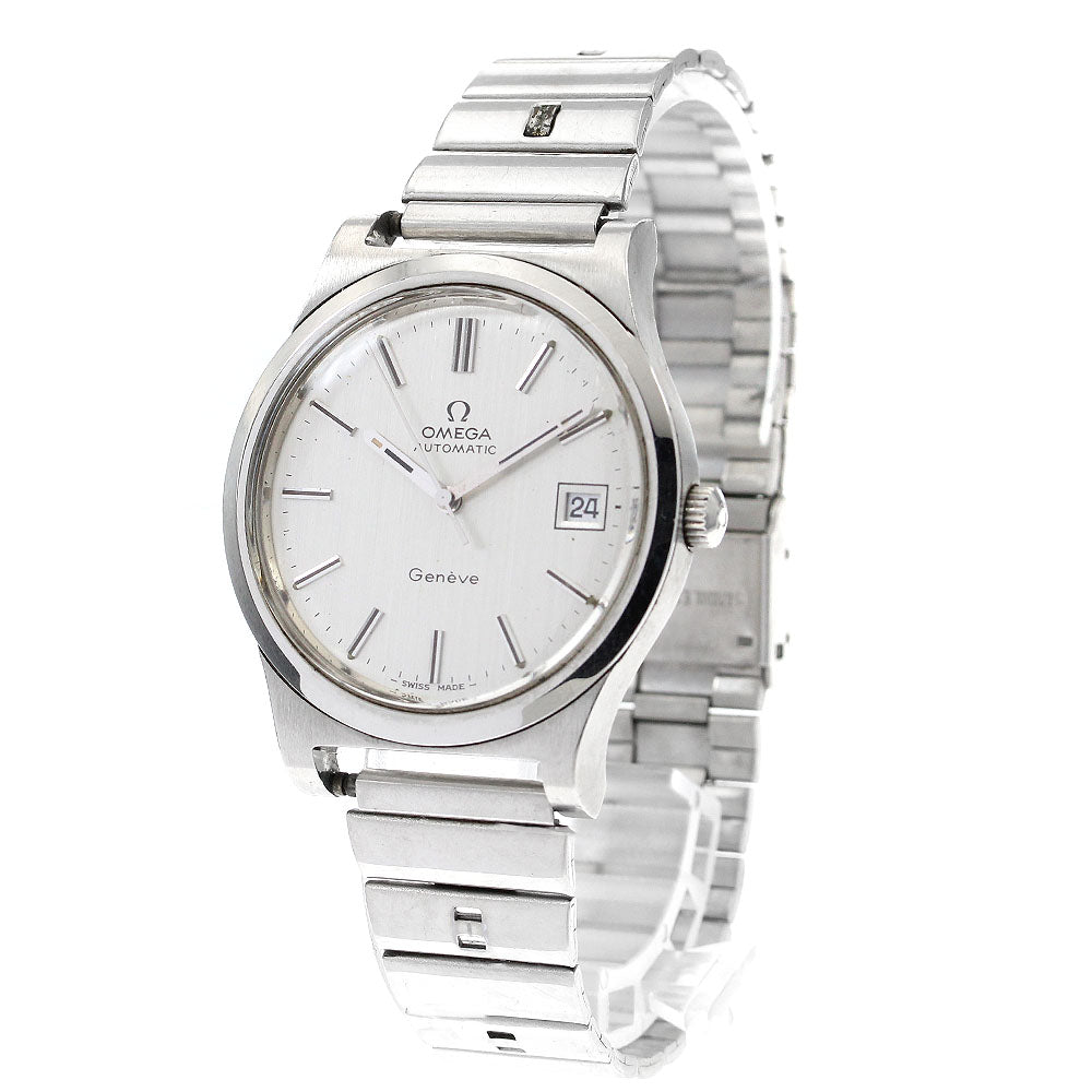 OMEGA Geneve 166.0168 Date Cal.1012 Silver Dial Automatic Men's Watch_890410