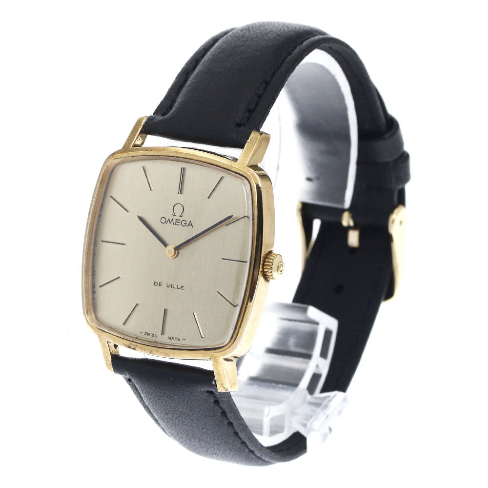 OMEGA De Ville 111.0149 Square Cal.625 gold Dial Hand Winding Men's Watch_890411