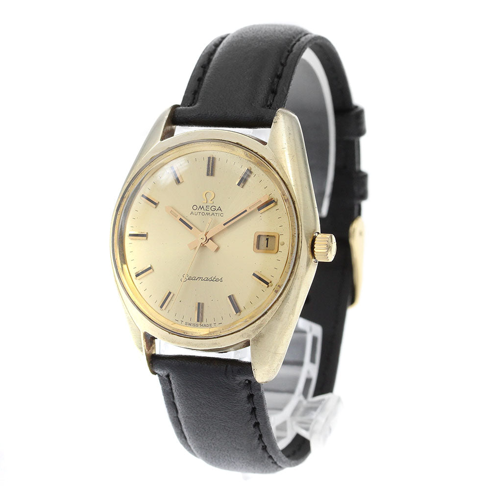 OMEGA Seamaster 166.067 Date Cal.565 gold Dial Automatic Men's Watch_890412