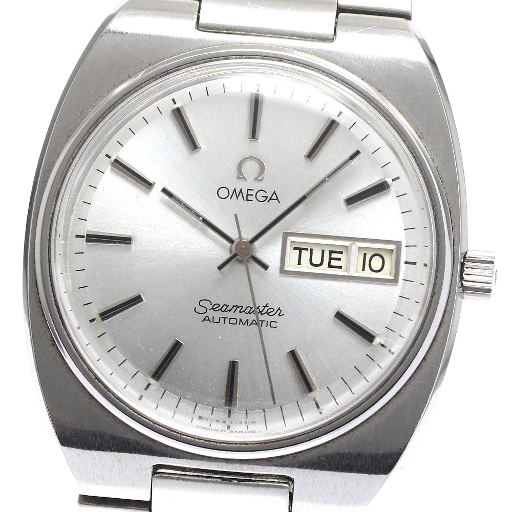 OMEGA Seamaster 166.0216.3 Day Date Cal.1020 Silver Dial Automatic Men's_890415