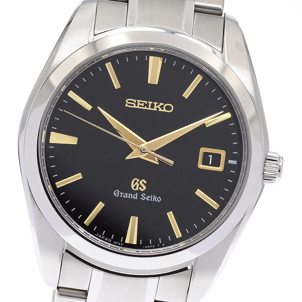 SEIKO Grand Seiko SBGX069/9F62-0AE0 Date black Dial Quartz Men's Watch_890441