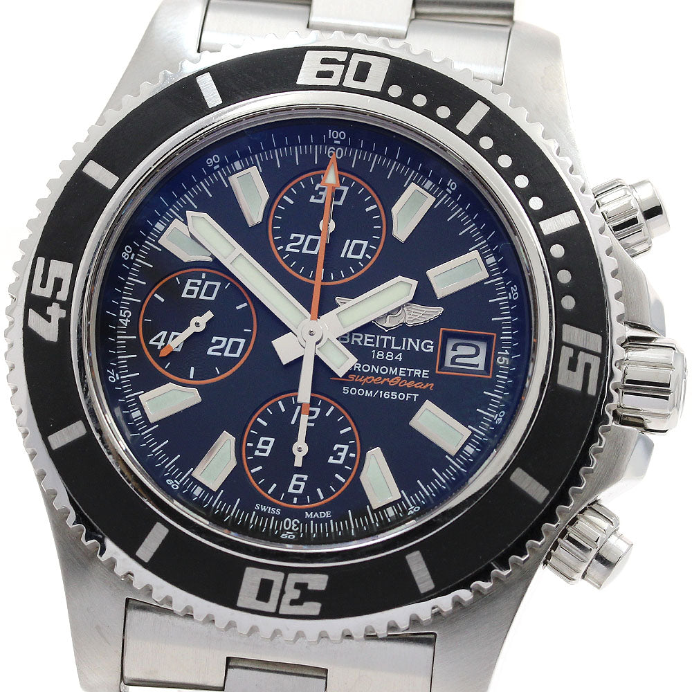 BREITLING Super Ocean A13341 Chronograph black Dial Automatic Men's Watch_890449