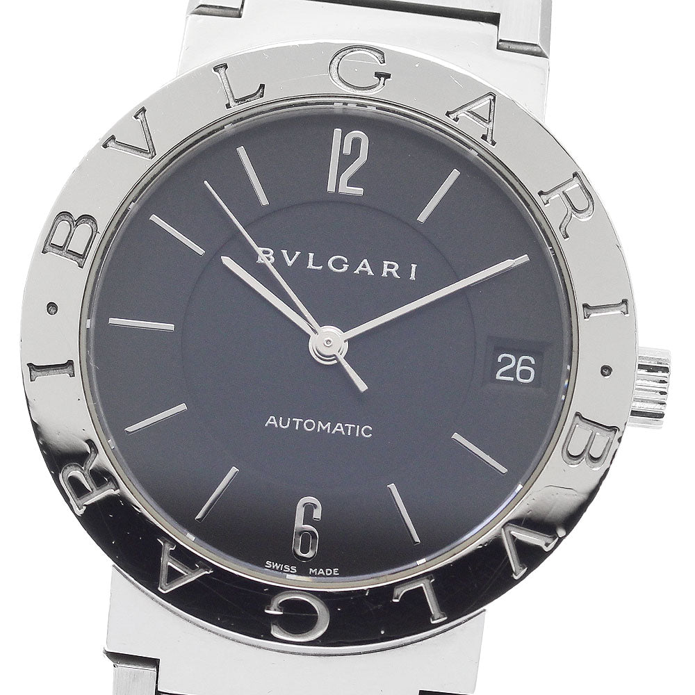 BVLGARI BVLGARIBVLGARI BB33SSAUTO Date black Dial Automatic Men's Watch_890453