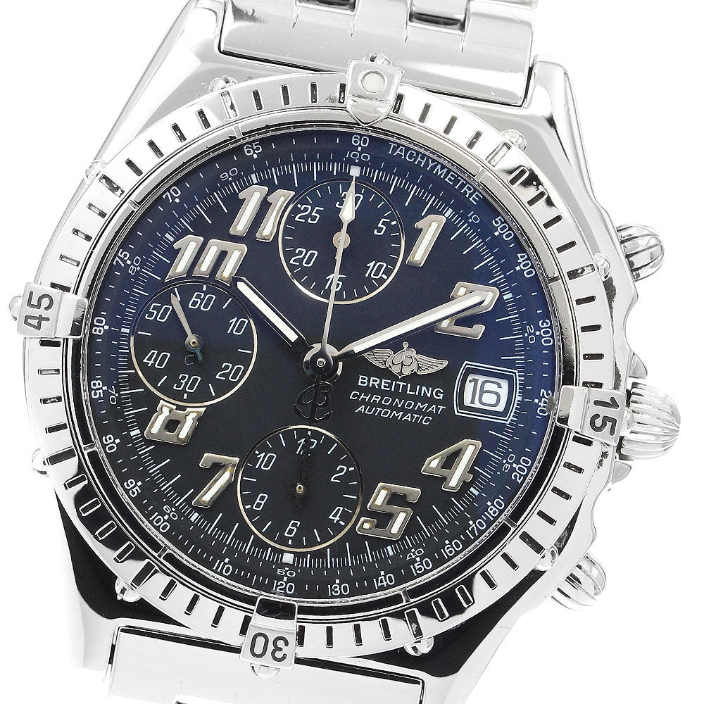 BREITLING Chronomat A13050.1 Chronograph black Dial Automatic Men's Watch_890454