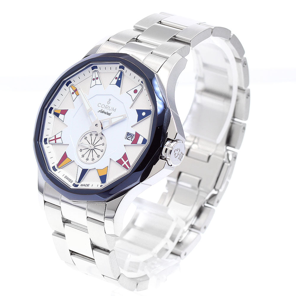 CORUM Admiral Legend 42 01.0090 Small seconds white Dial Automatic Men's_890458