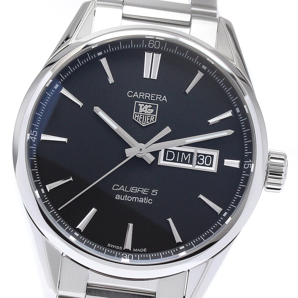 TAG HEUER Carrera Caliber 5 WAR201A-1 black Dial Automatic Men's Watch_890461