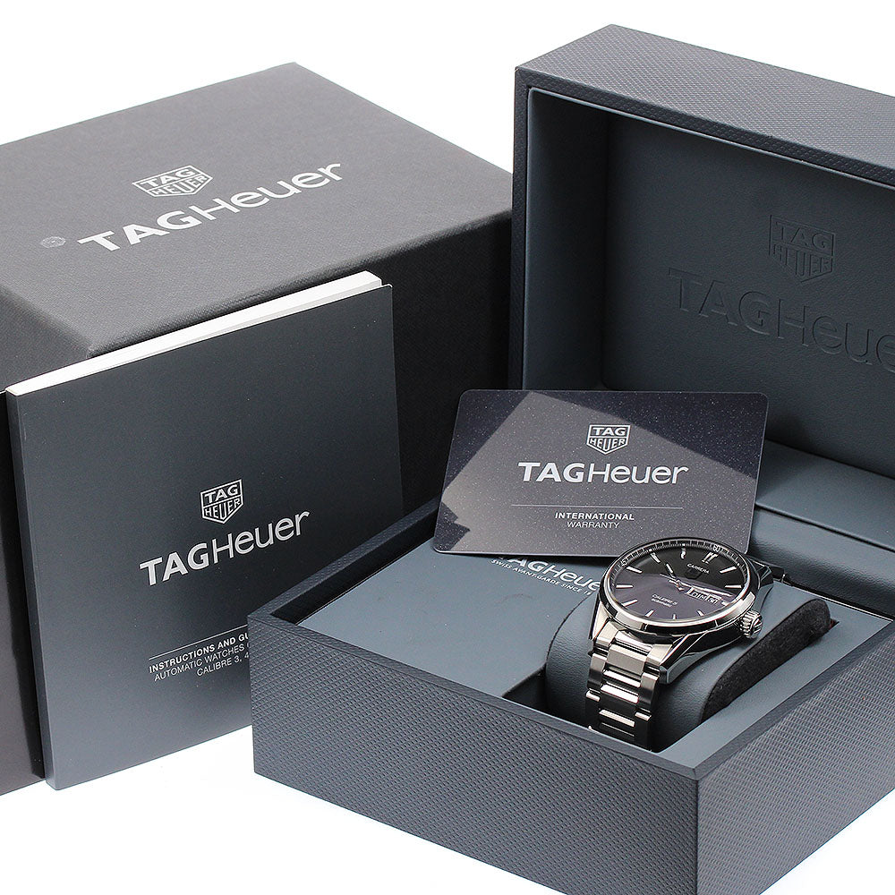TAG HEUER Carrera Caliber 5 WAR201A-1 black Dial Automatic Men's Watch_890461