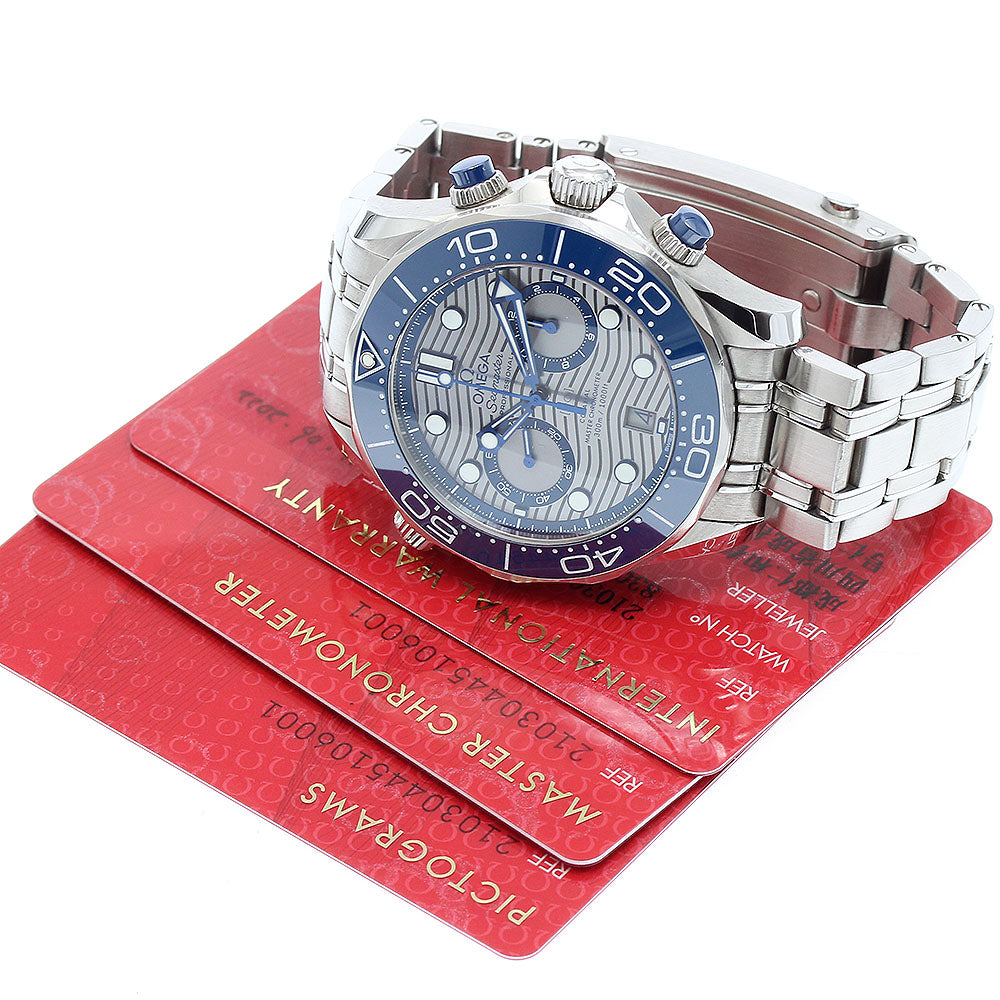 OMEGA Seamaster Diver 300M 210.30.44.51.06.001 Chronograph AT Men's_890464
