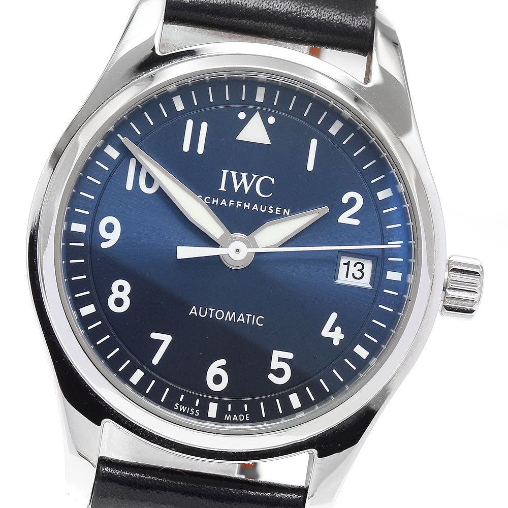 IWC SCHAFFHAUSEN Pilot watch automatic 36 IW324008 Date Navy Dial Boy's_890472