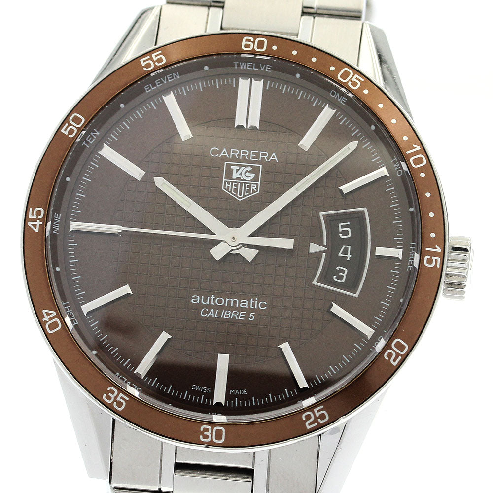 TAG HEUER Carrera WV211N-0 Caliber 5 Brown Dial Automatic Men's Watch_890487