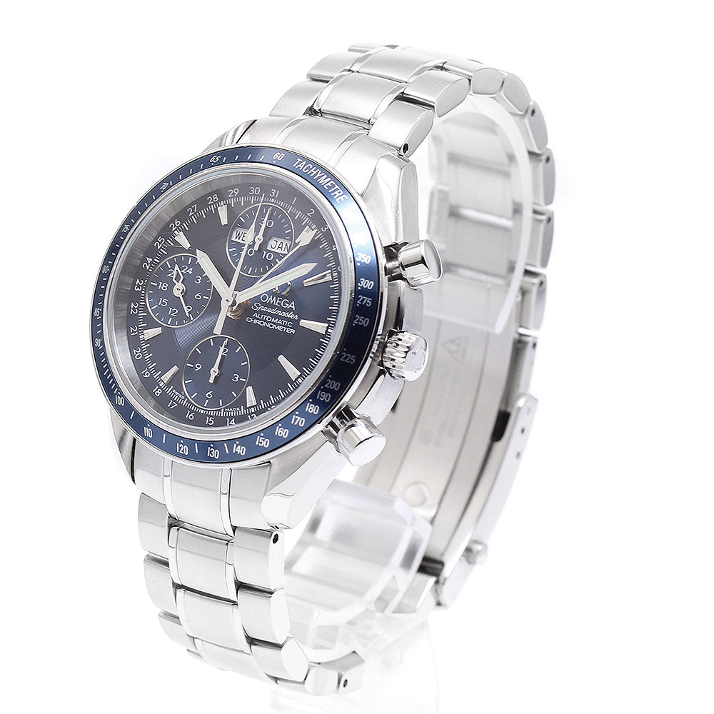 OMEGA Speedmaster 3222.80 Triple calendar Navy Dial Automatic Men's Watch_890489