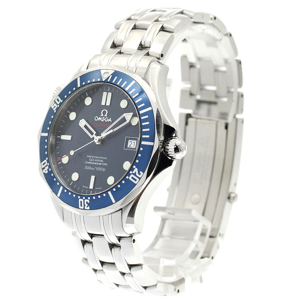 OMEGA Seamaster300 2220.80 Coaxial Navy Dial Automatic Men's Watch_890492