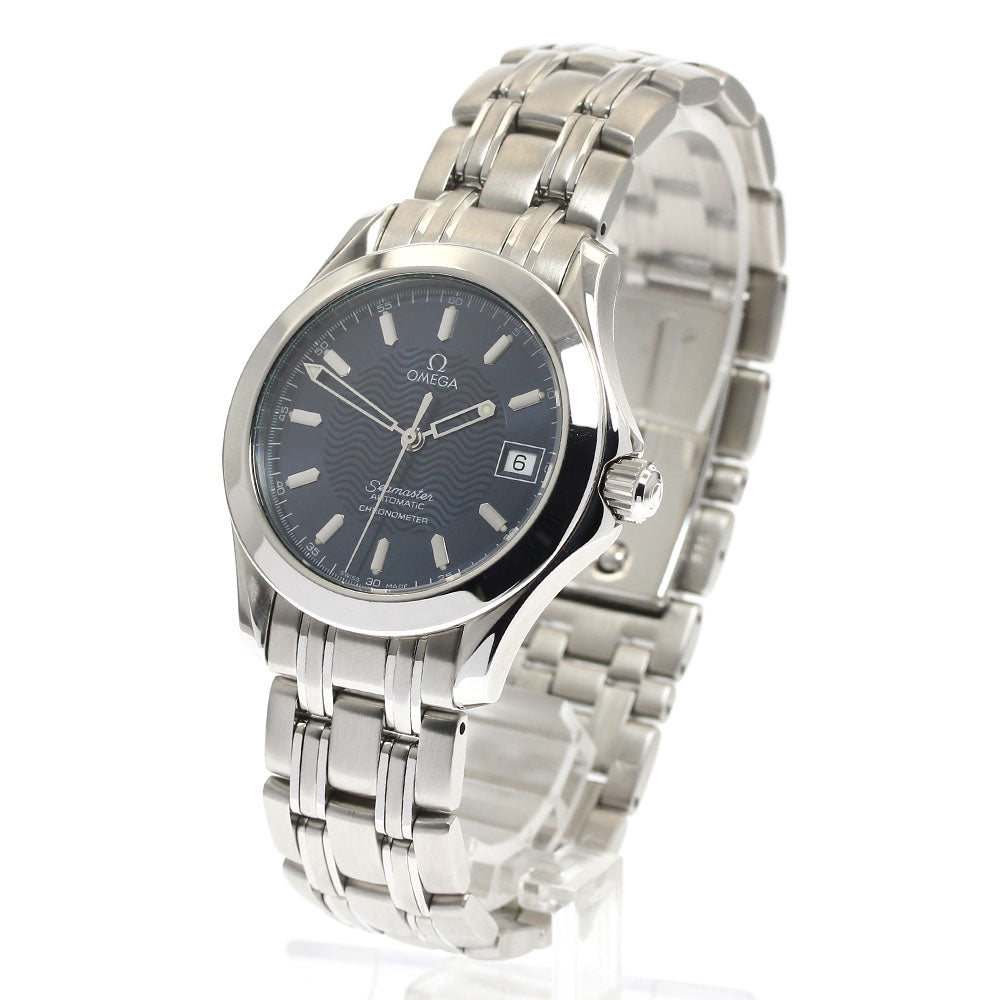 OMEGA Seamaster120 2501.81 Date Navy Dial Automatic Men's Watch_890513